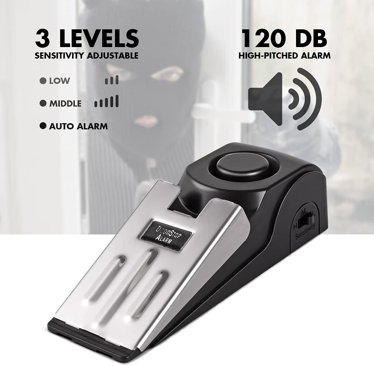 Door Stop Alarm - Door Stop Alarm, Door Stopper with