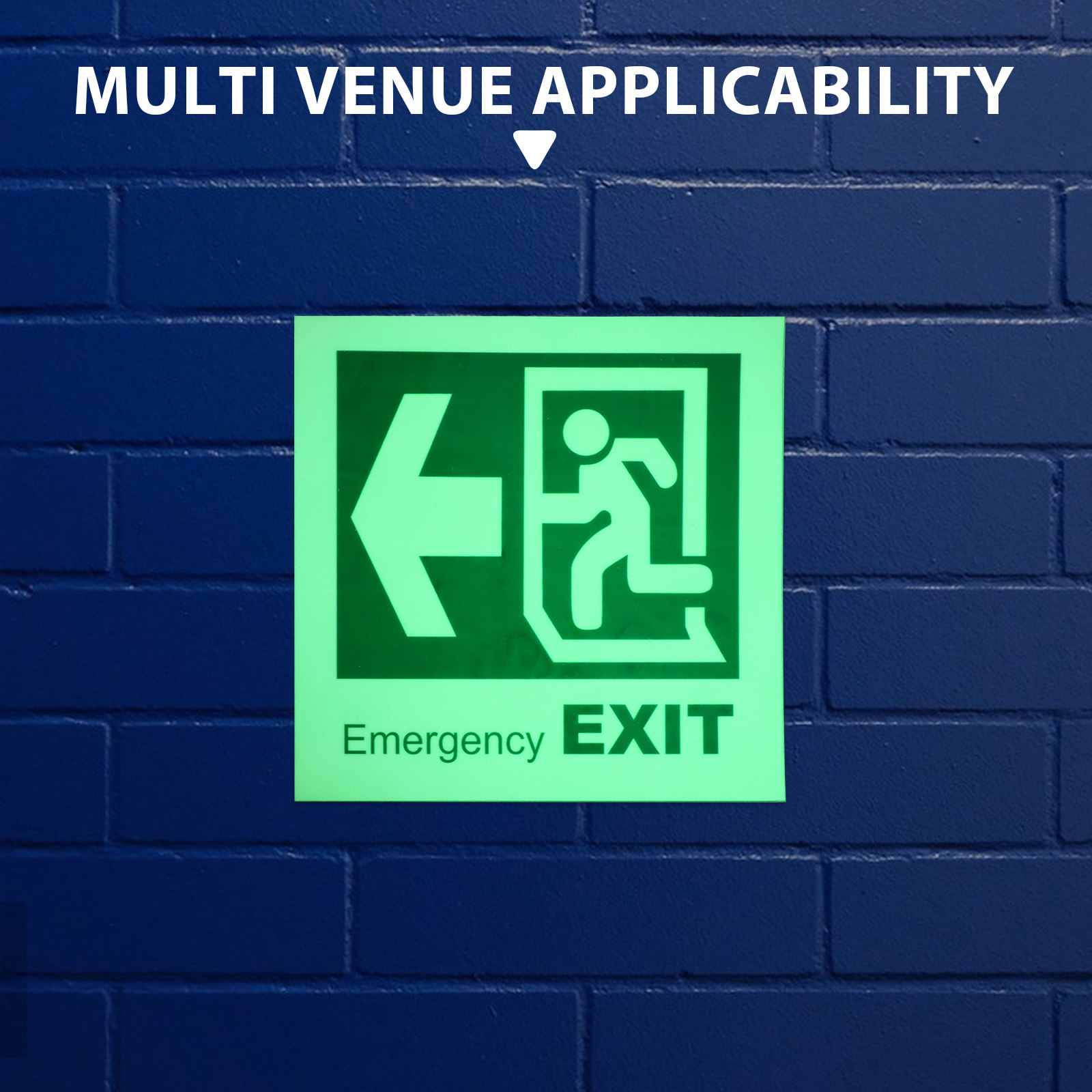 Self Adhesive Luminous Emergen - огляд і ціна Emergency Exit Sign