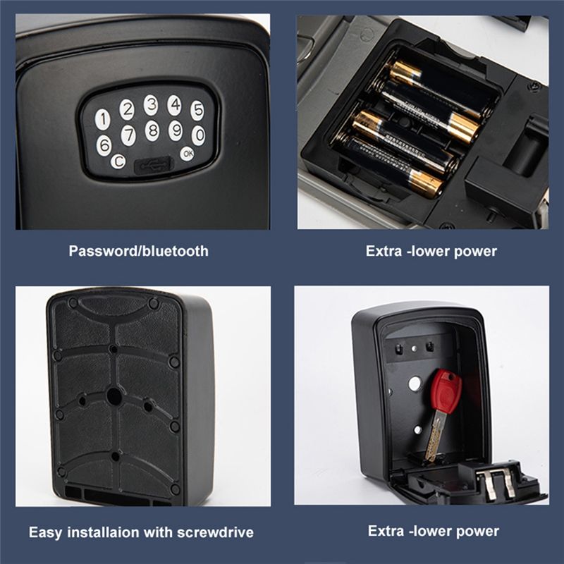 B68A TUYA Smart Key Box Blueto - огляд і ціна Lockbox Key Secure