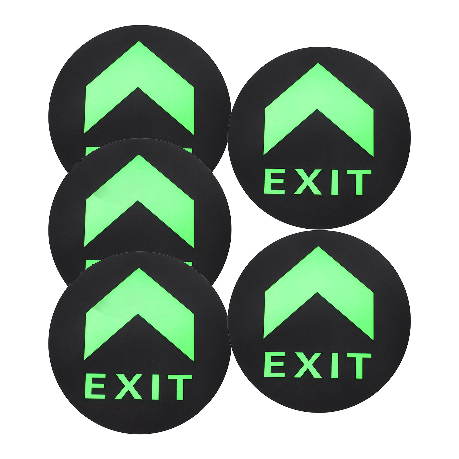5Pcs Night Luminous Exit Sign  - огляд і ціна Emergency Exit Sign