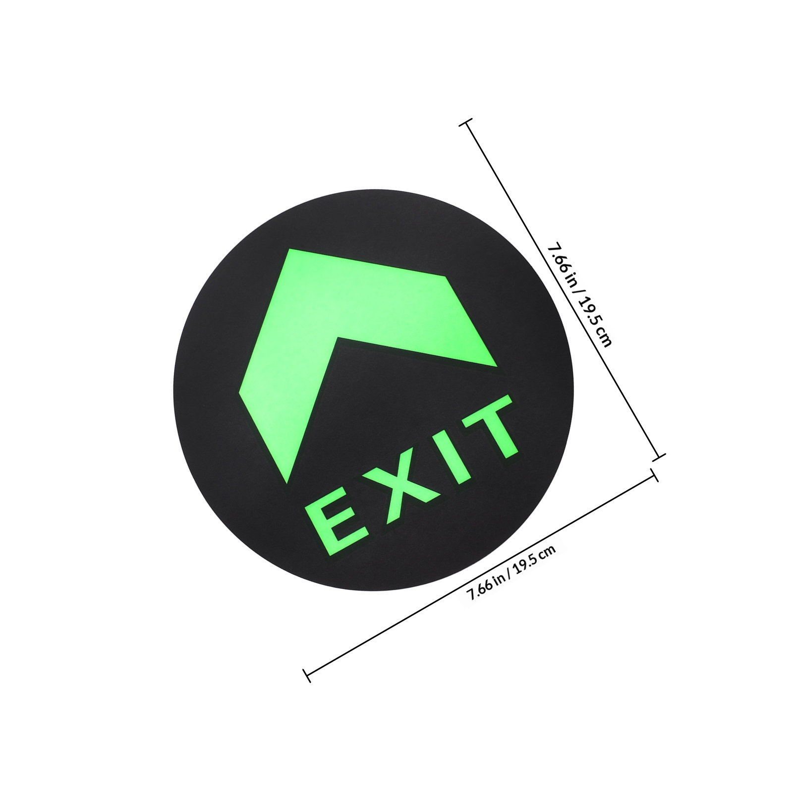 5Pcs Night Luminous Exit Sign  - огляд і ціна Emergency Exit Sign