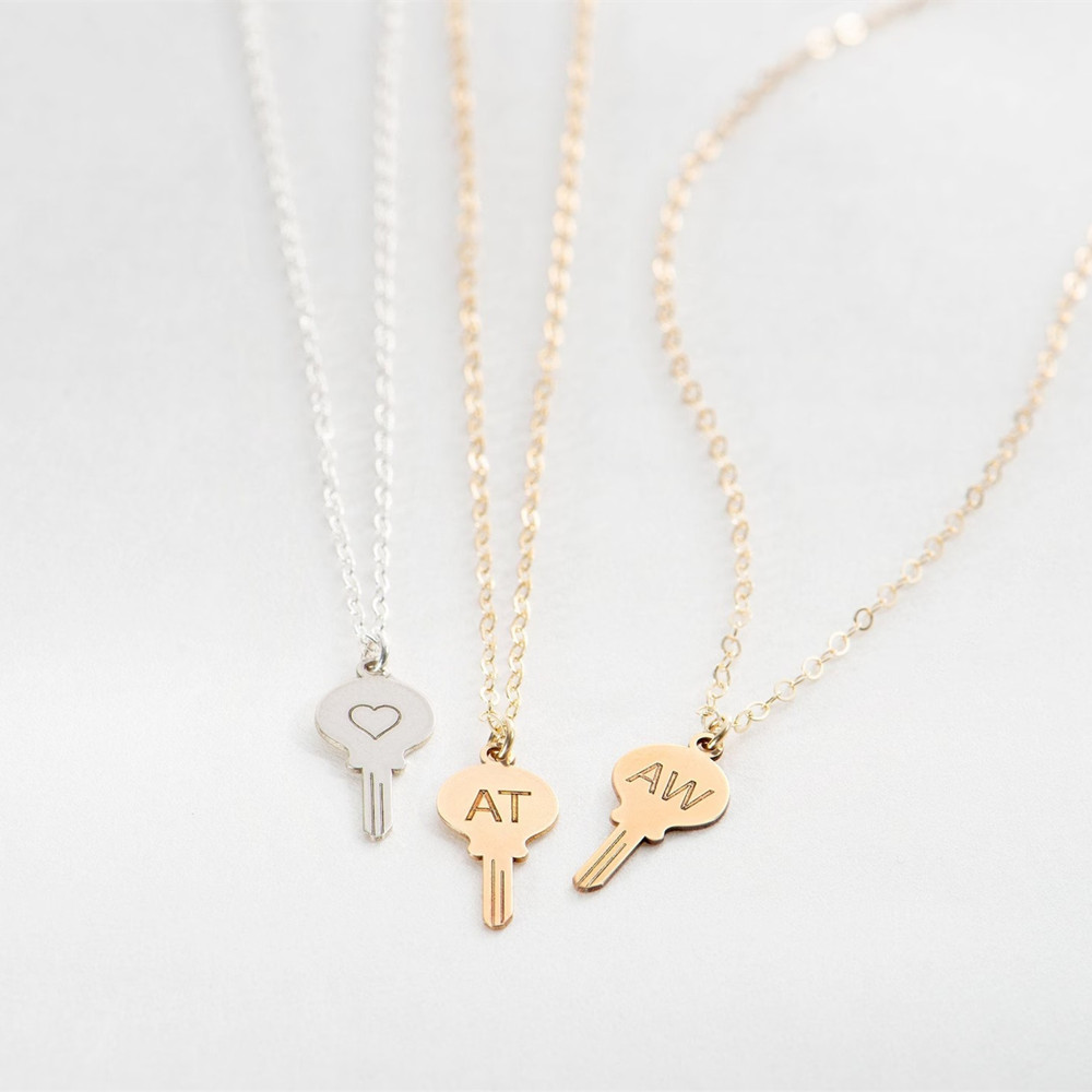 Custom Dainty Key Necklace Sta - огляд і ціна Personal Alarm Keychain