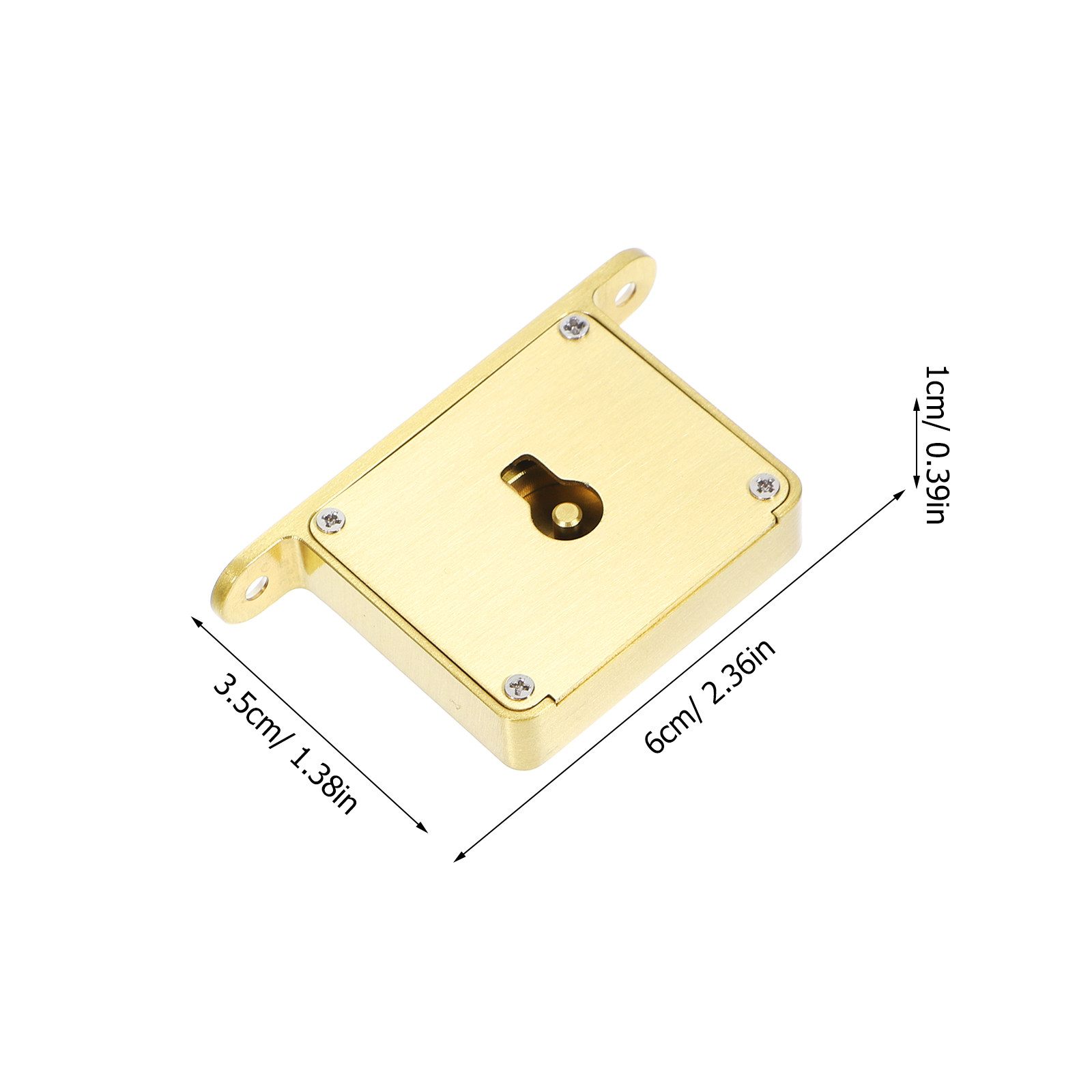 1Set Heavy Duty Brass Cabinet  - огляд і ціна Lockbox Key Secure