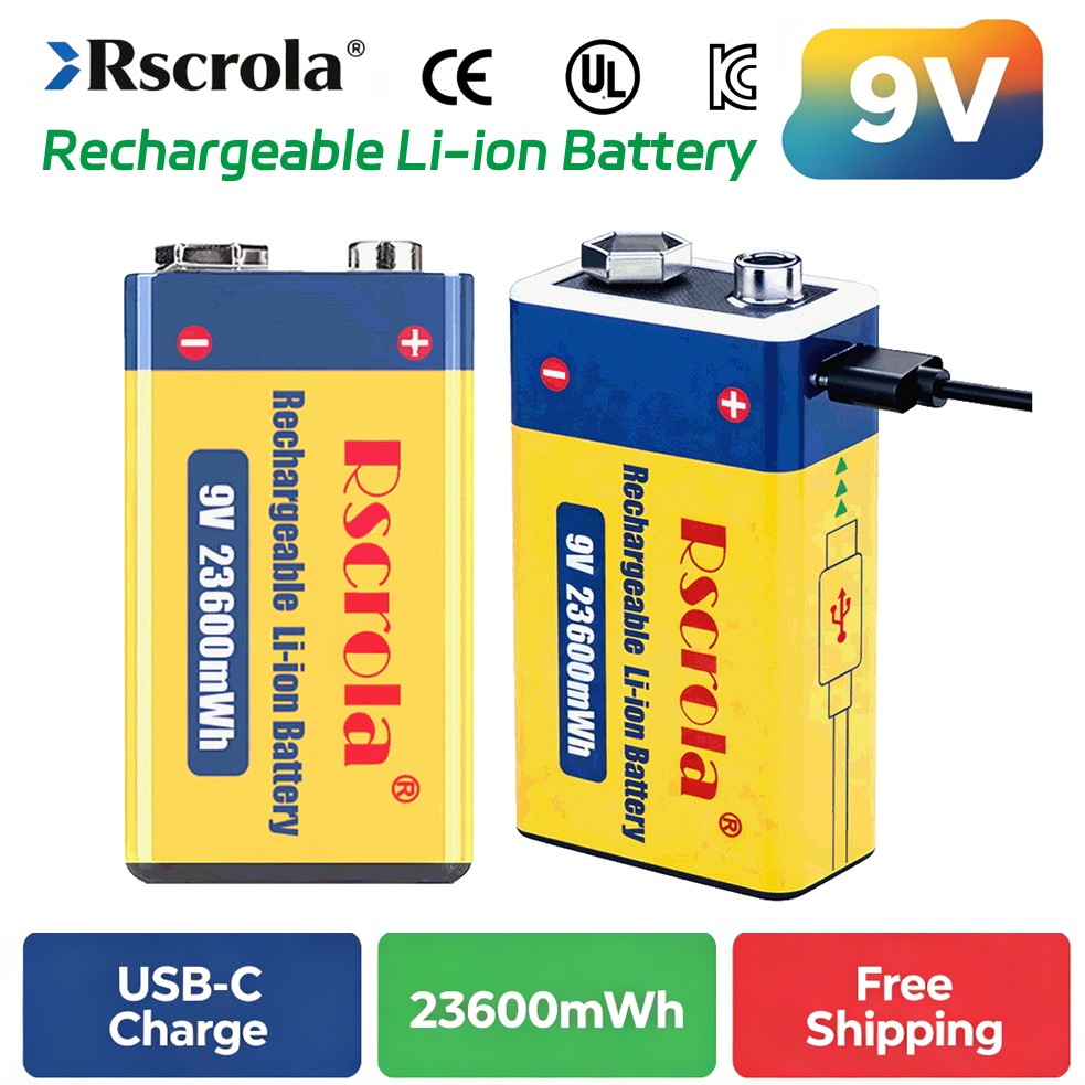 Rechargeable 9V Battery, 23600 - огляд і ціна Smoke Detector Interconnected
