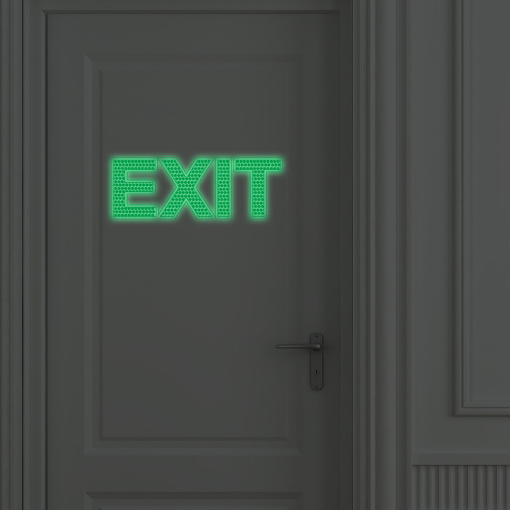 Emergency Exit Wall Sticker Lu - огляд і ціна Emergency Exit Sign
