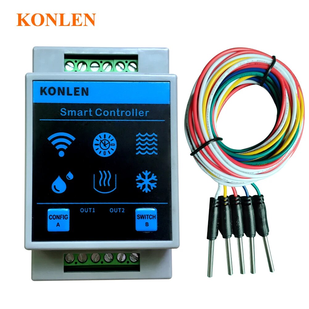 KONLEN Tuya Water Level Sensor - огляд і ціна Water Alarm Sensor