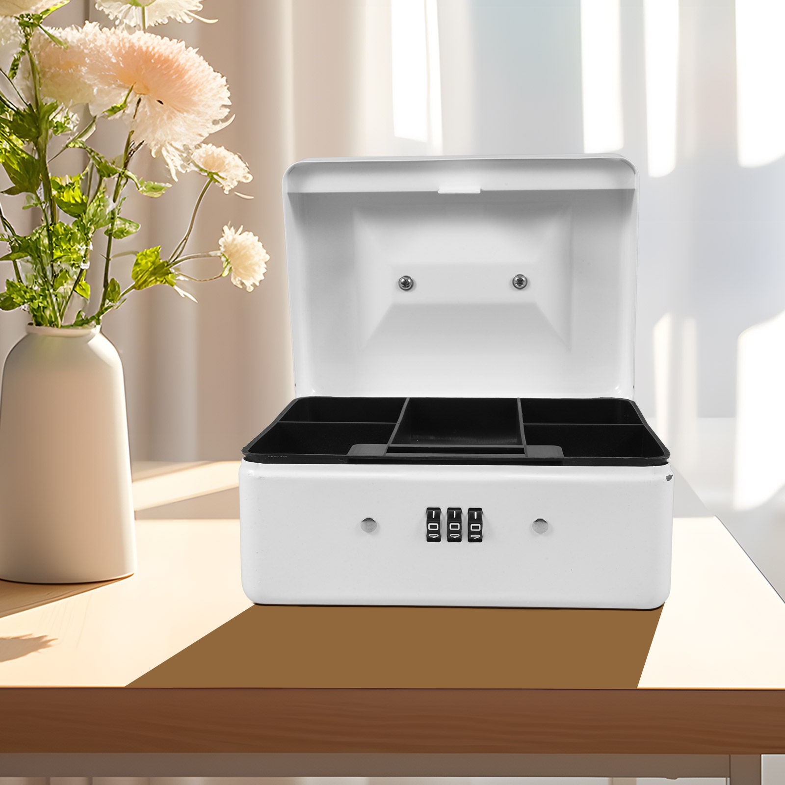 Steel Cash Box Combination Loc - огляд і ціна Lockbox Key Secure