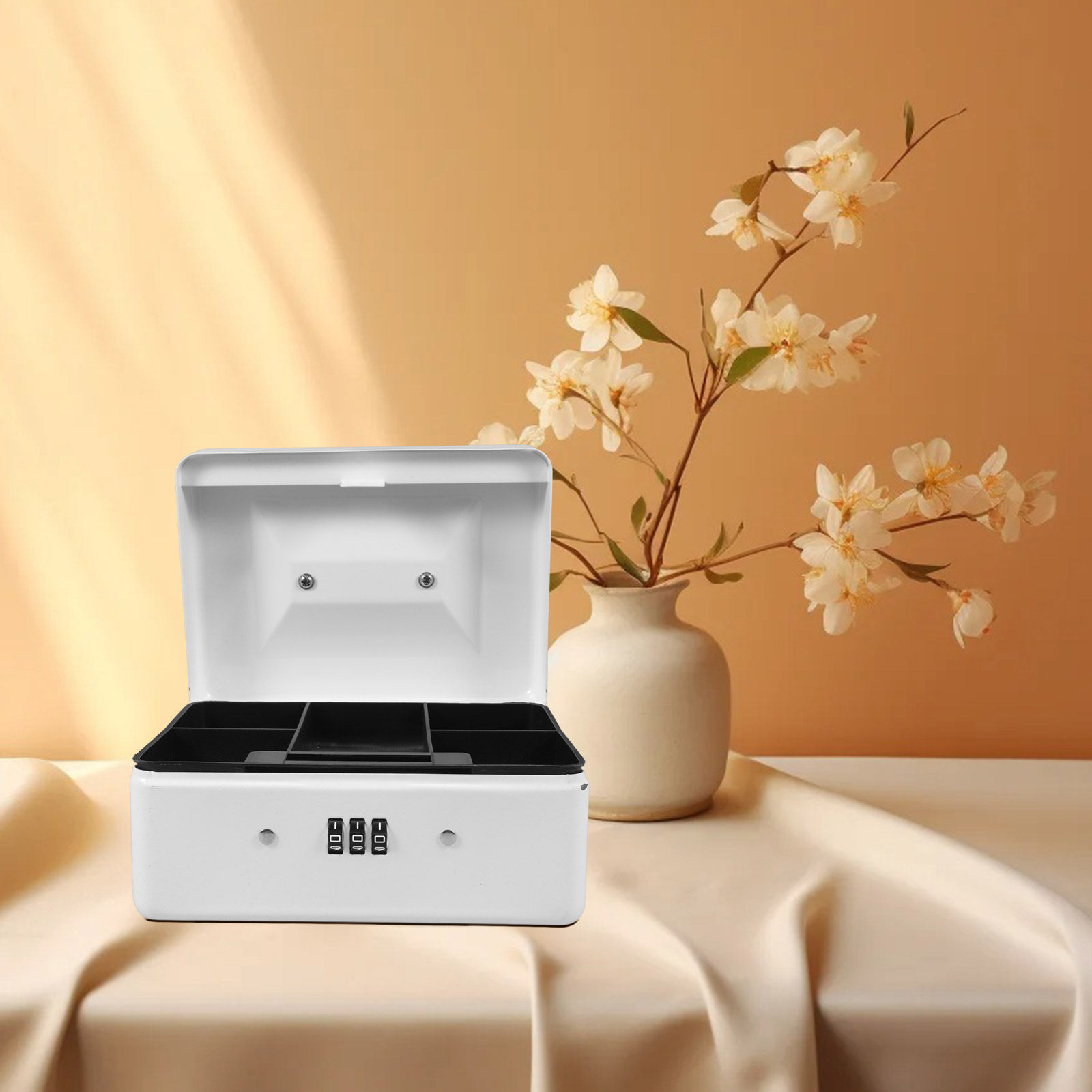Steel Cash Box Combination Loc - огляд і ціна Lockbox Key Secure