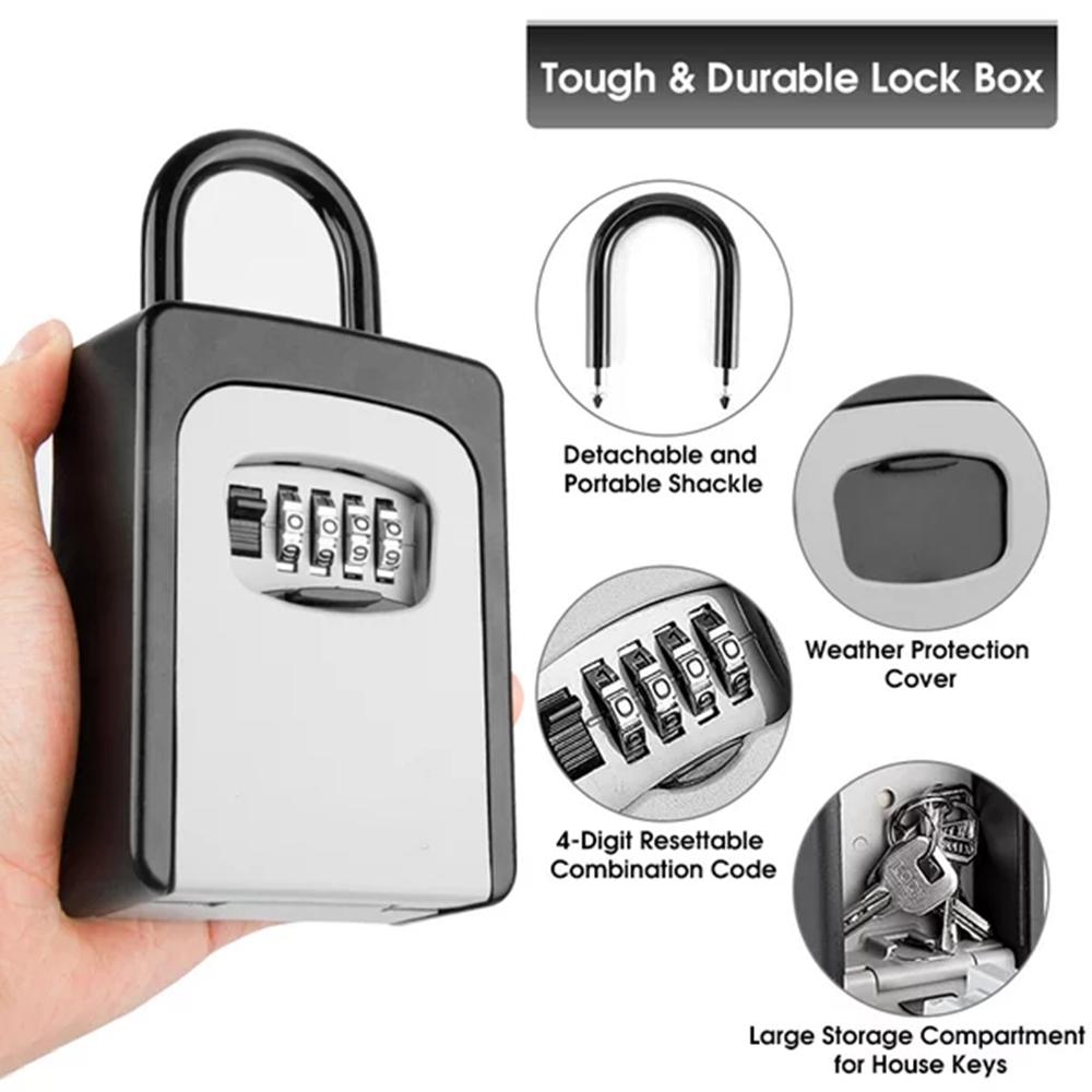 Wall-Mounted Key Storage Box P - огляд і ціна Lockbox Key Secure