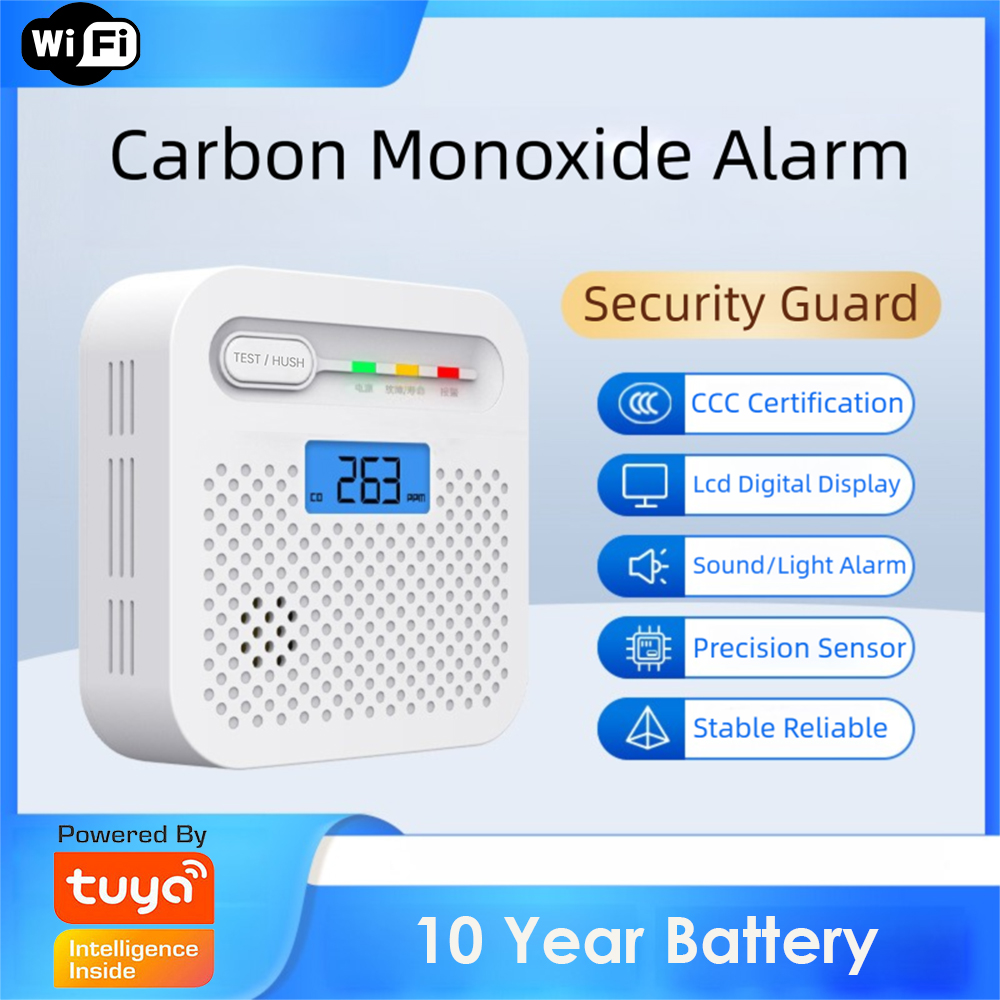 Arumny Tuya Smart WiFi CO Dete - огляд і ціна Co Detector Plug