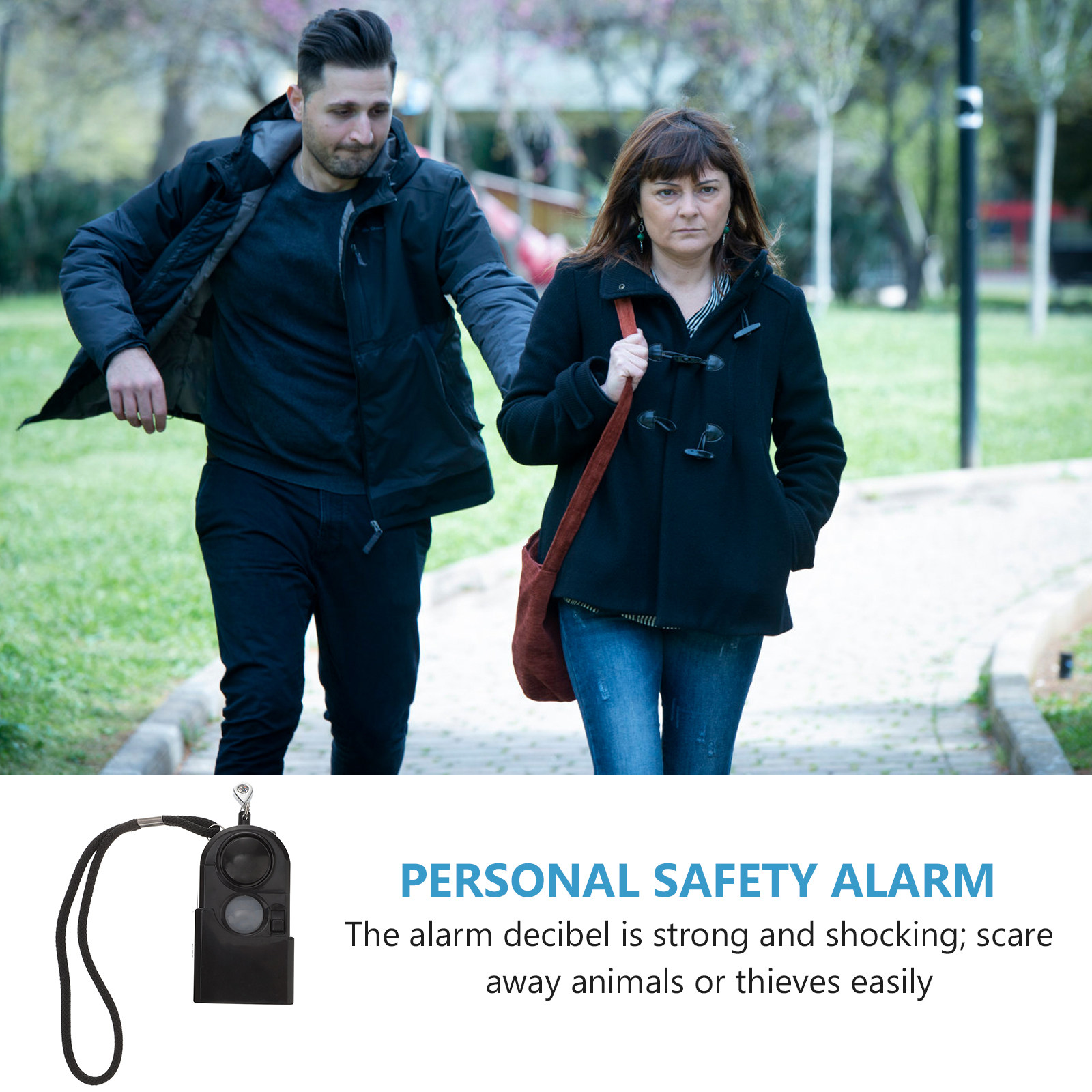 Dual-Function Personal Alarm K - огляд і ціна Personal Alarm Keychain