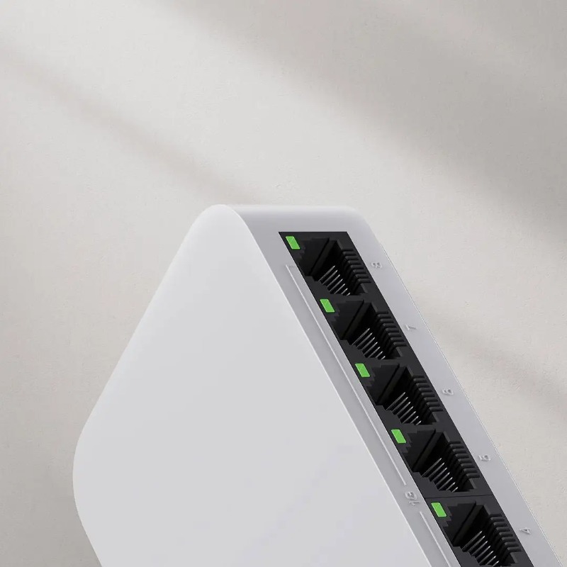 Xiaomi Mi 8 Ports RJ45 Gigabit - огляд і ціна Xiaomi Hub Mijia Hub