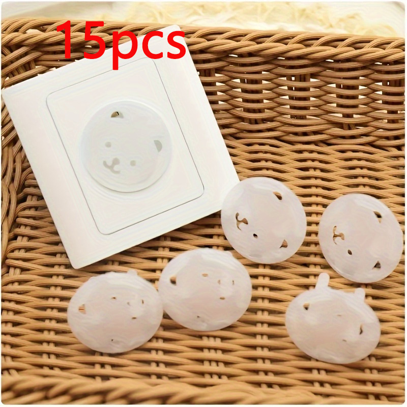 15pcs Bear EU Power Socket Ele - огляд і ціна Outlet Cover Baby