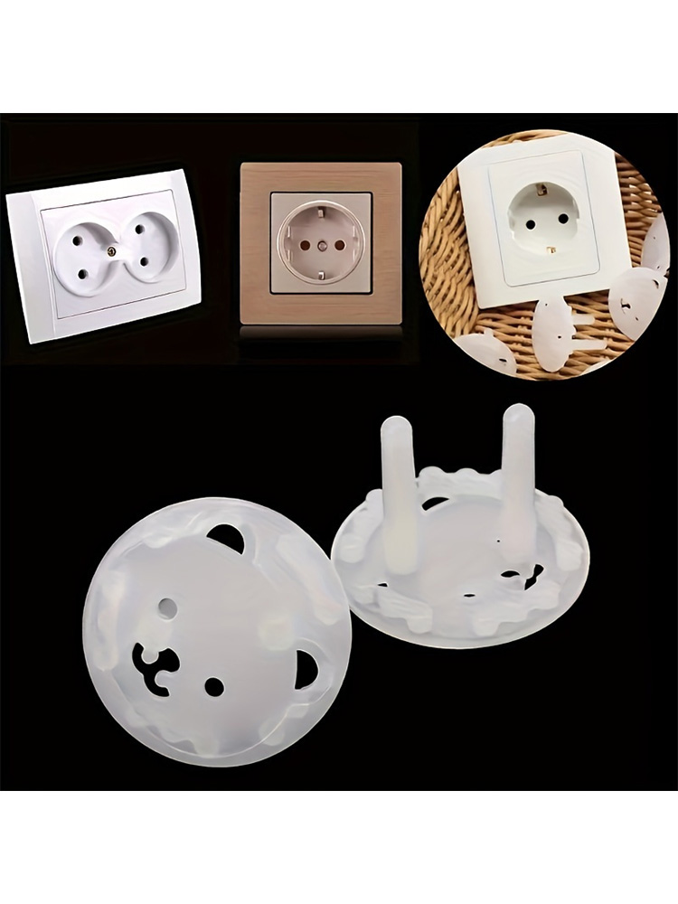 15pcs Bear EU Power Socket Ele - огляд і ціна Outlet Cover Baby