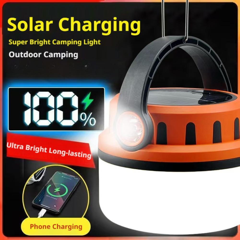 Solar Rechargeable Camping Lan - огляд і ціна Power Outage Light